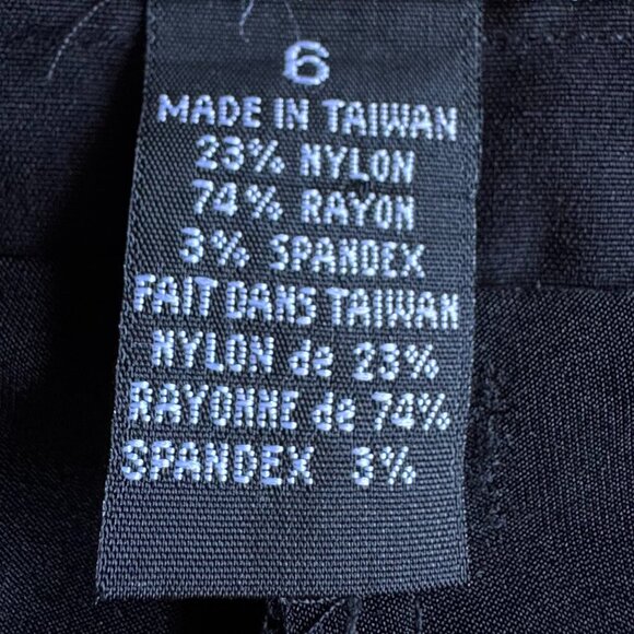 Vintage Jamie Sadock Nylon Blend Golf Skort Silver Tone Stud Detail 4 Pockets 6 - Picture 6 of 7